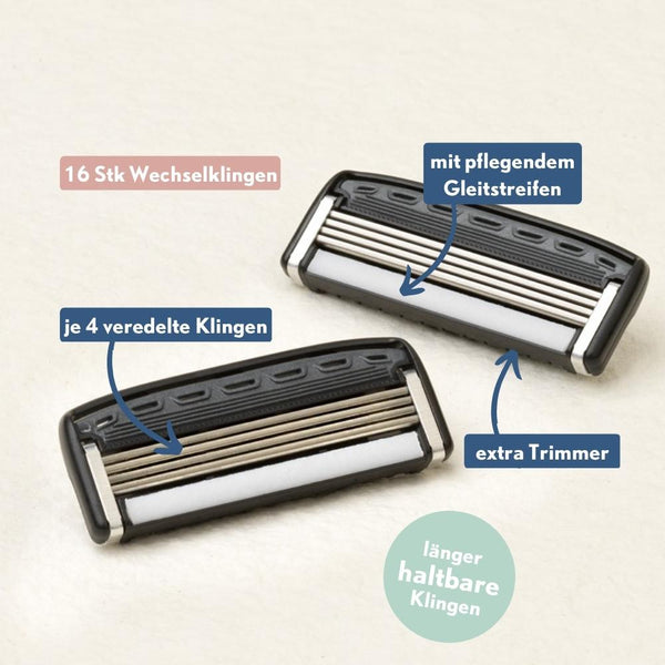 Interchangeable blades 16-pack