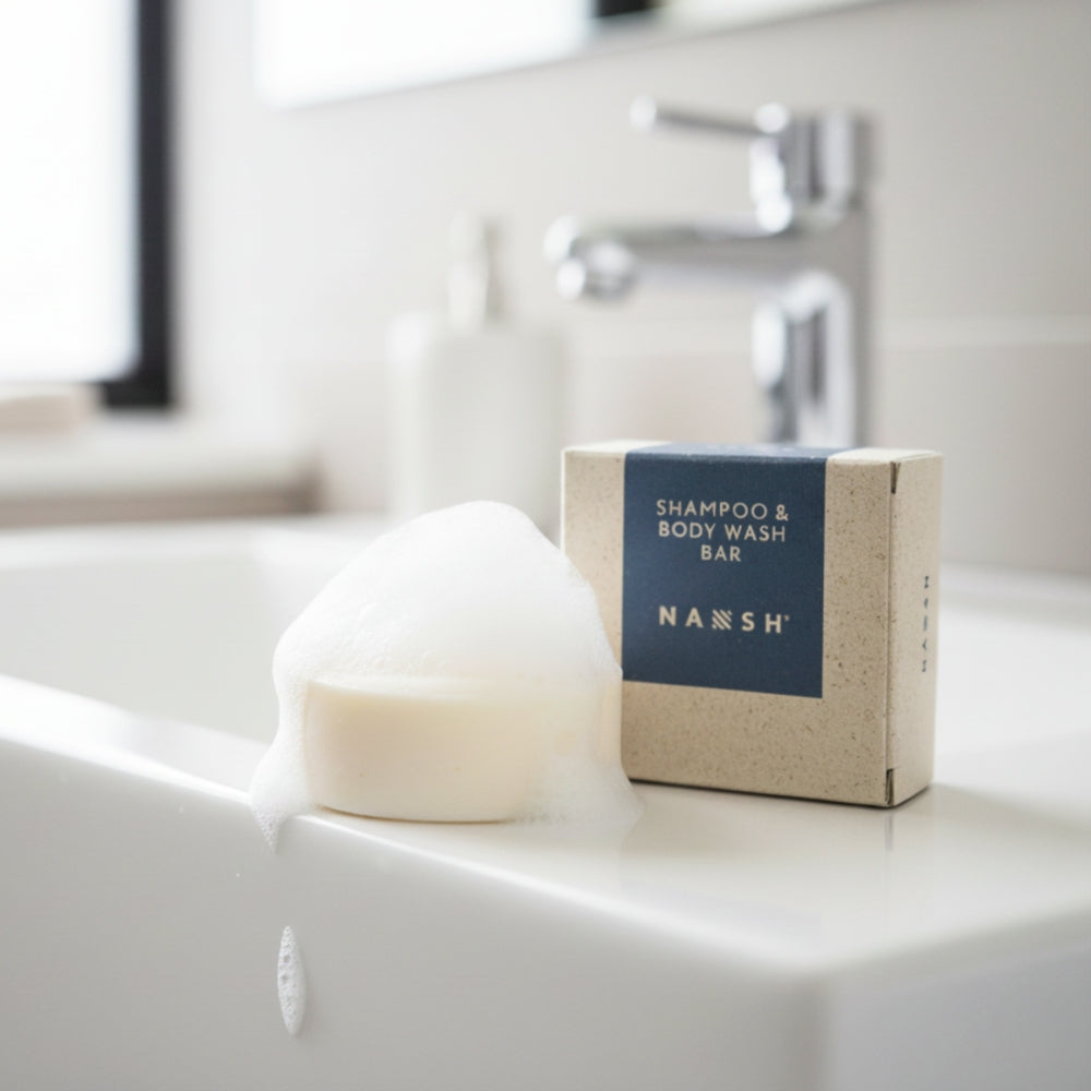 Feste Duschseife & Shampoo - Warum sie gut ist für Deine Haut, Haar & die Umwelt