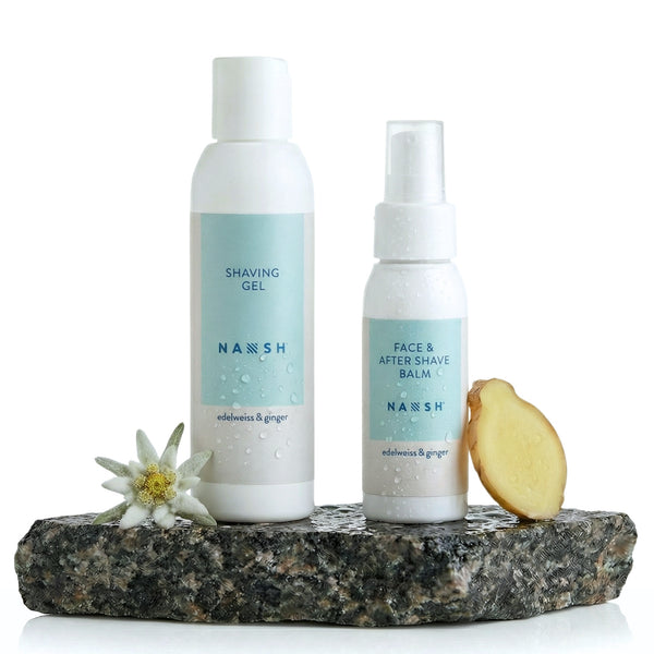 PURE Rasiergel & Aftershave Balsam ESSENTIALS SET