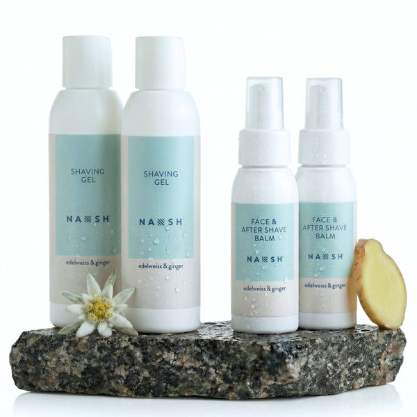 PURE Rasiergel & Aftershave Balsam STARTER SET