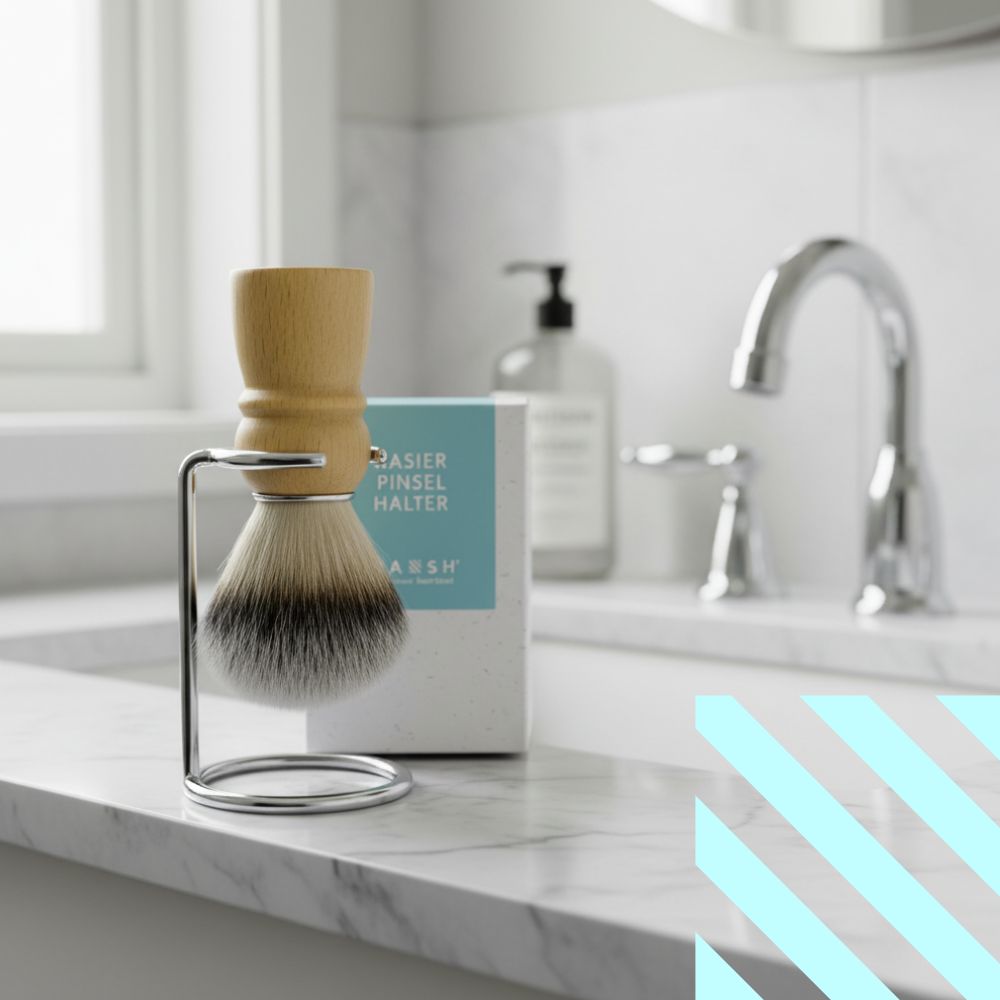 Rasierpinsel-Halter STAINLESS