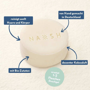 2in1 Bio-Shampoo & Duschstück