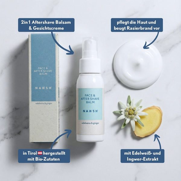 PURE Rasiergel & Aftershave Balsam STARTER SET